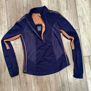 Lucky In Love Long Sleeve Mock 1/4 Zip XS